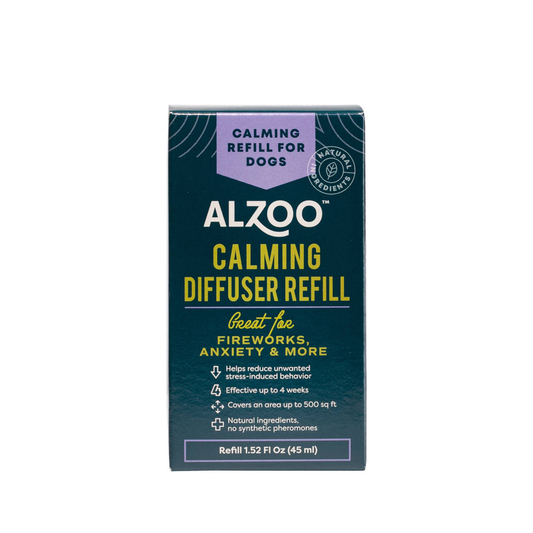 ALZOO "ALL NATURAL" Plant-Based Calming Diffuser Refill Dog