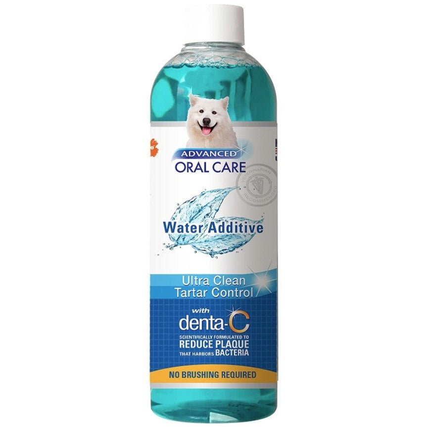 Nylabone Oral Care Water Additive Ultra Clean Tartar Control for Dogs, 16 oz