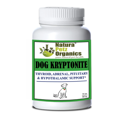 Dog And Cat Kryptonite Adrenal, Thyroid, Pituitary & Hypothalamic, DOG, 500 mg 90 cap