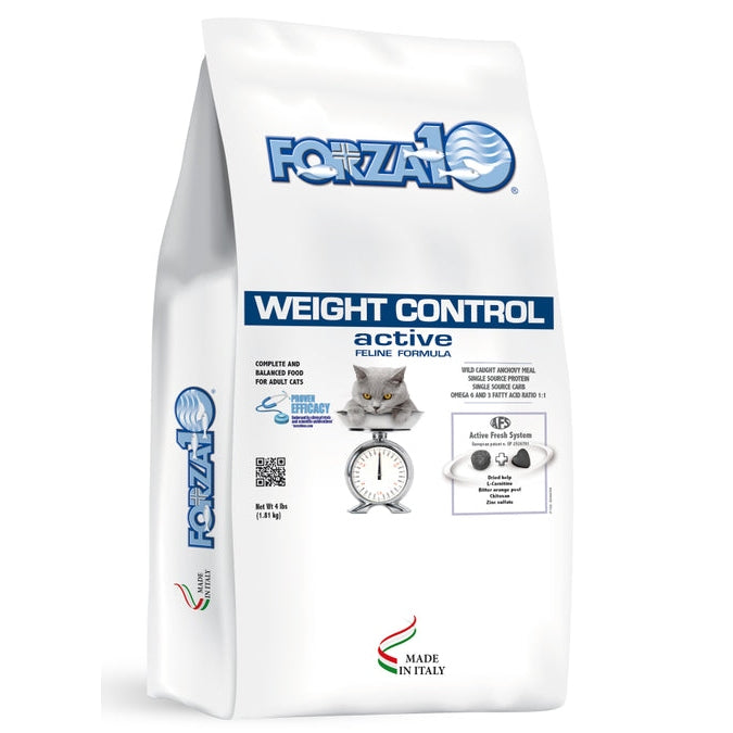 Forza10 Active Weight Control Diet Dry Cat Food - 4-lb bag