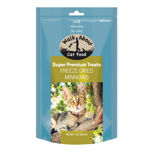 Walk About Cat Treat Freeze Dried, Minnows