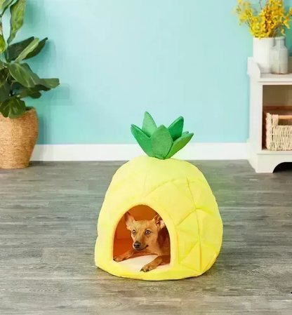 YML Pineapple Pet Bed House, Small