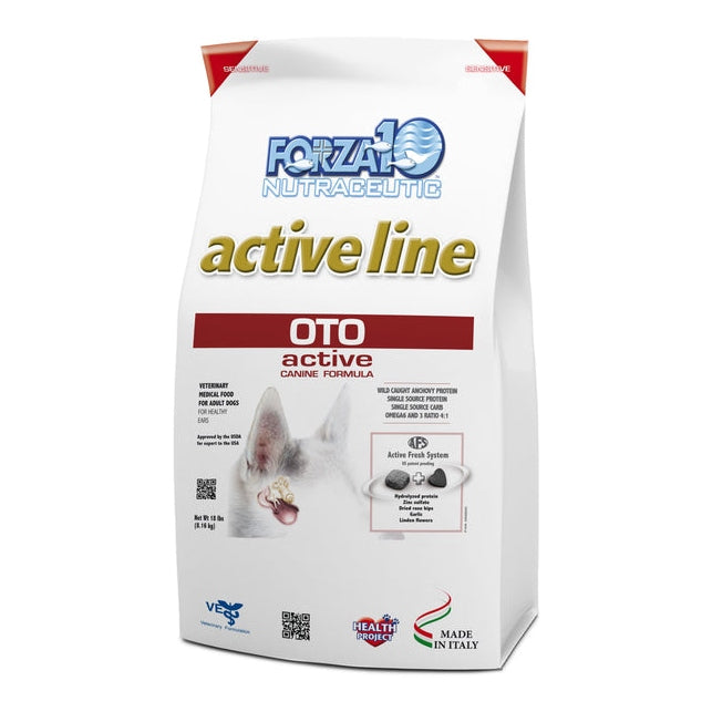 Forza10 Active Oto Support Diet Dry Dog Food - 18-lb bag