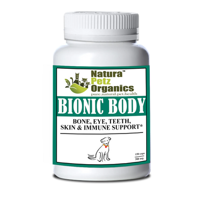 Bionic Body - Antioxidant Bone, Eye, Teeth, Skin & Immune, DOG, 500 mg 150 cap