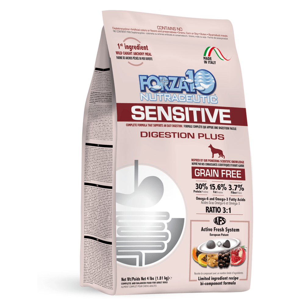 Forza10 Sensitive Digestion Plus Dogs - 4 lb bag