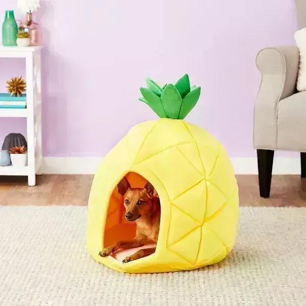 YML Pineapple Pet Bed House, Medium