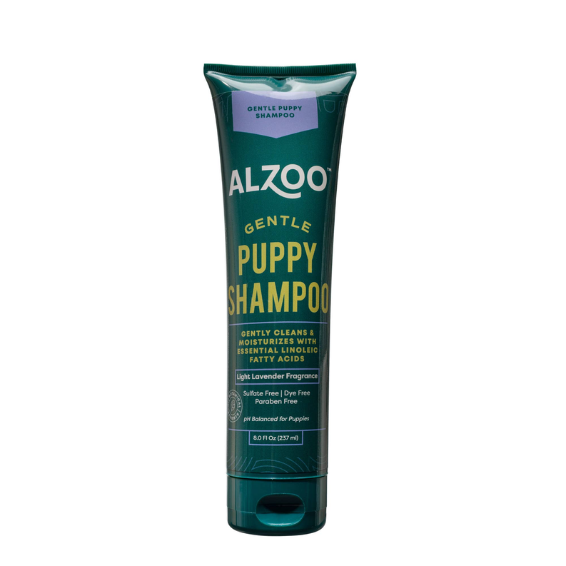 ALZOO "ALL NATURAL" Plant-Based Grooming Shampoo for Puppies, 8oz