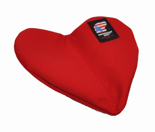 Heart Of Stone Dog Toy - Medium, Red