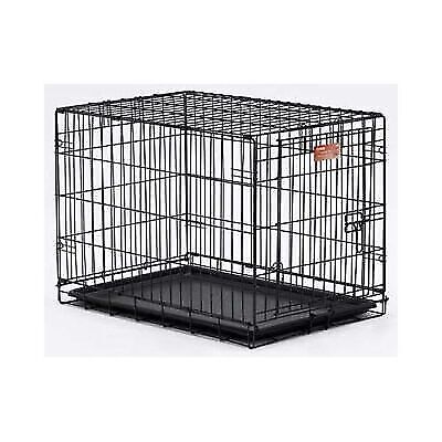 Midwest Dog Single Door i-Crate Black 30" x 19" x 21"