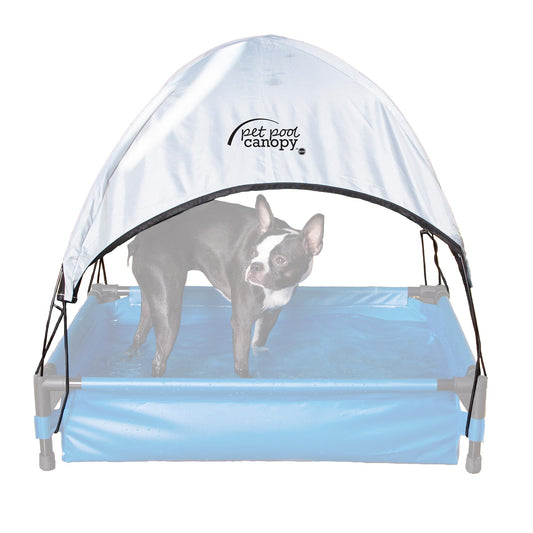 K&H Pet Products Pet Pool Canopy Medium Gray 25" x 32"