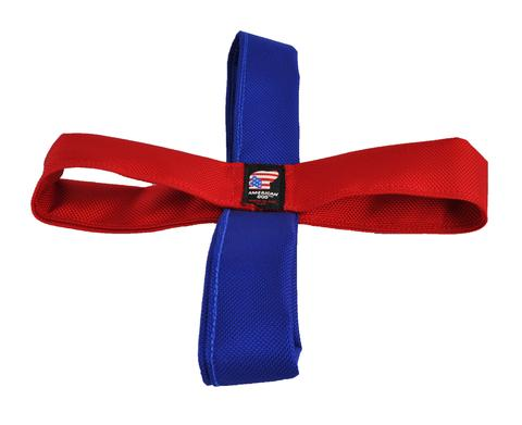 Tug N Toss Dog Toy, Red/Blue