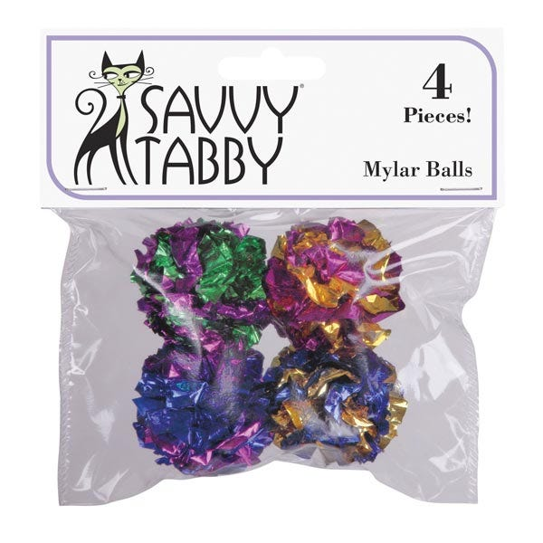 ST Mylar Balls 4Pk