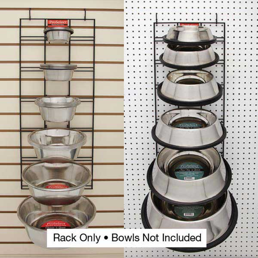 PS Bowl Display Rack Non Skid