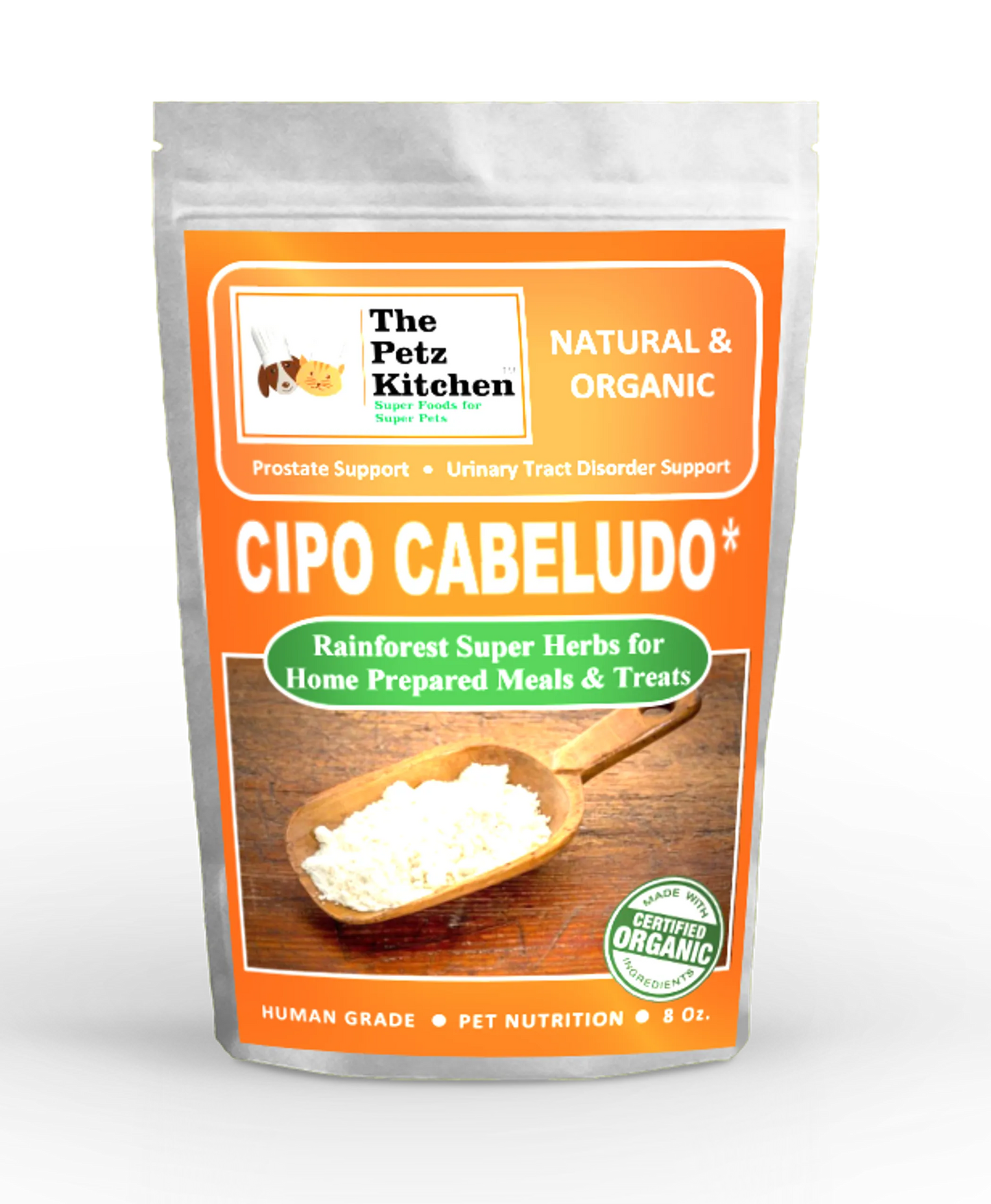 Cipo Cabeludo Powder - Prostate & Urinary Tract Disorder, 8 Oz