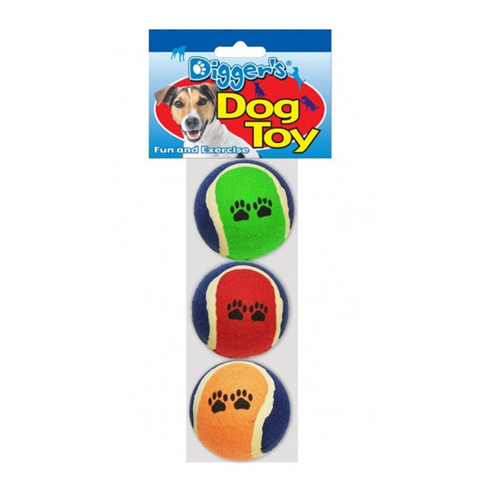 Digger's 3 Pk Tennis Ball