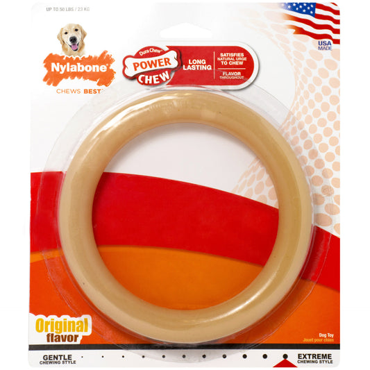 Nylabone Power Chew Ring Chew Toy Giant