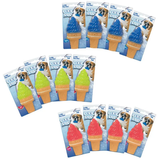 CoolPup Toy Mini Ice CreamCone 12Pk