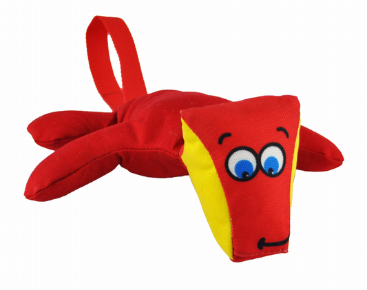 Digity Dog Toy, Red/Yellow