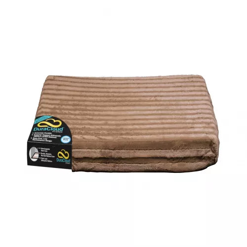 DuraCloud Orthopedic Pet Bed and Crate Pad, LG-SS-Mocha