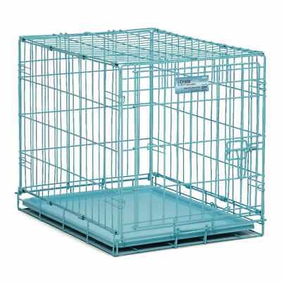 Midwest iCrate Single Door Dog Crate Blue 24" x 18" x 19"