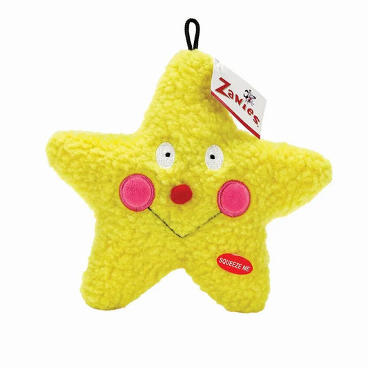 ZA Smiling Toy Star 7.5In Ylw