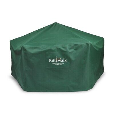 Kittywalk Outdoor Protective Cover for Kittywalk Gazebo Green