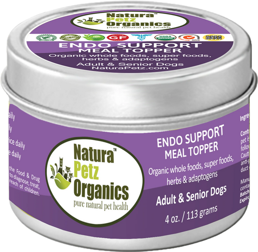 EndoMeal Topper Natura Petz Organics for Dogs, 3 oz,