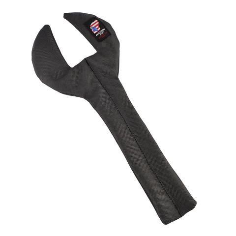 Wrench Dog Toy, Black/Gray