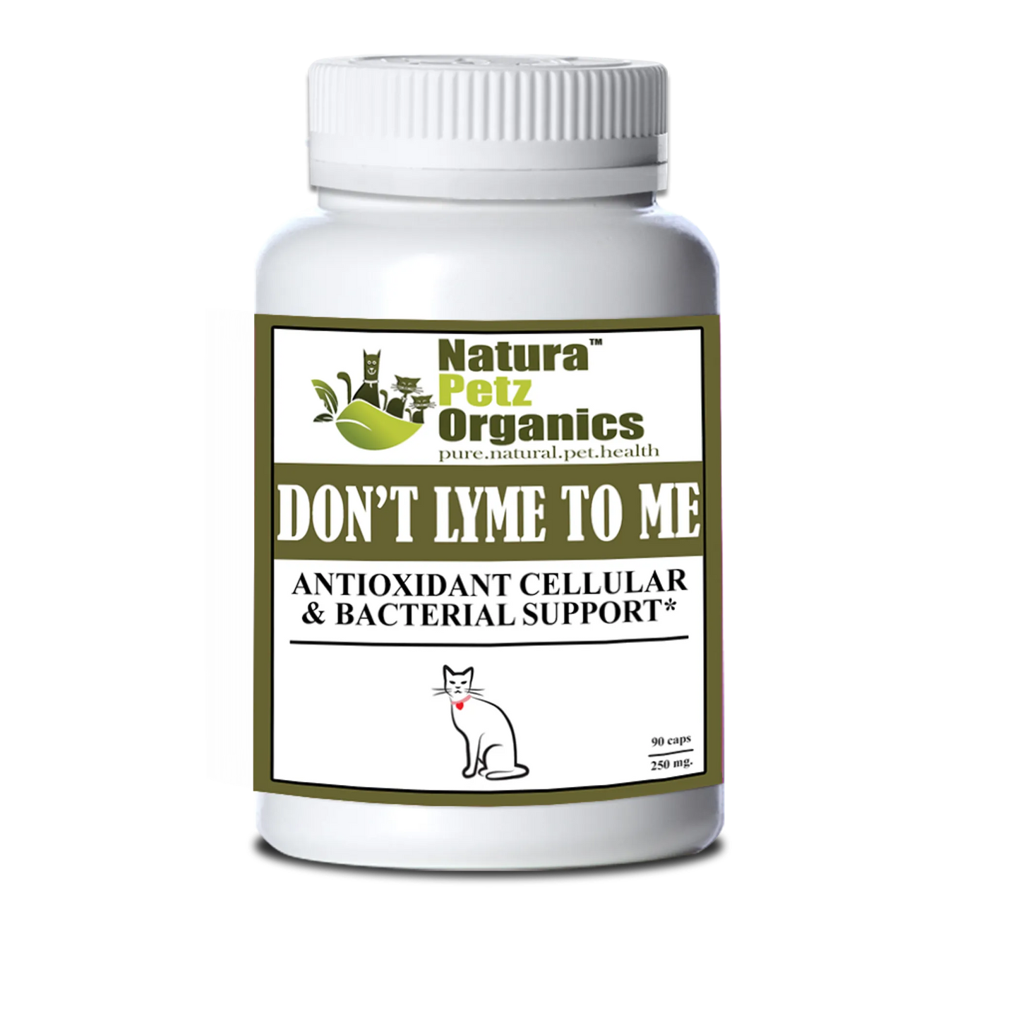 Don'T Lyme To Me Capsules Antioxidant Cellular & Bacterial, CAT 90 caps - 250 mg.