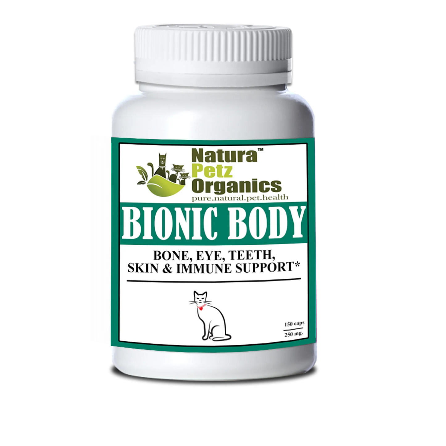 Bionic Body - Antioxidant Bone, Eye, Teeth, Skin & Immune, CAT, 250 mg