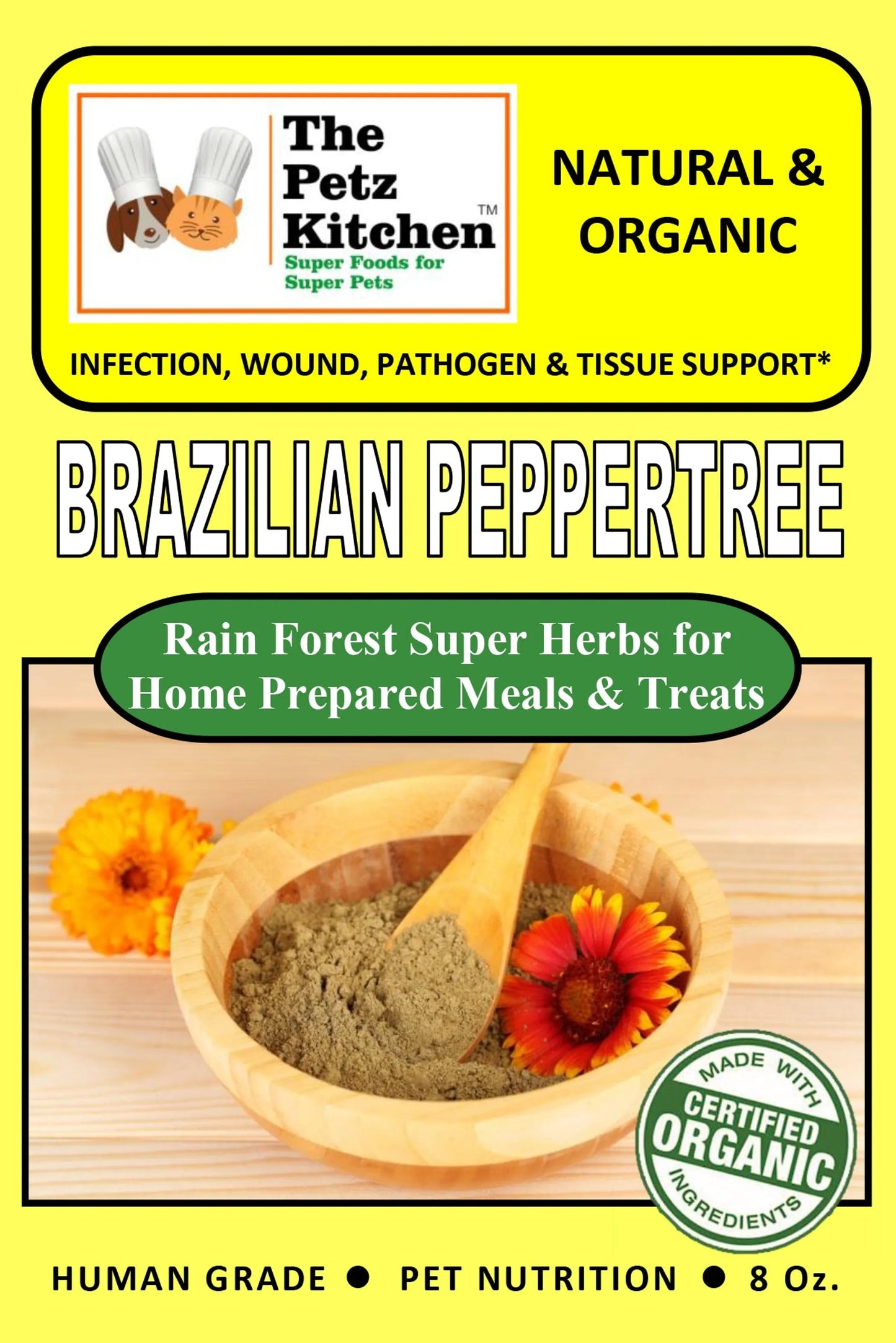 Brazilian Peppertree - Infection, Wound, Pathogen & Tissue, 8 Oz. Organic