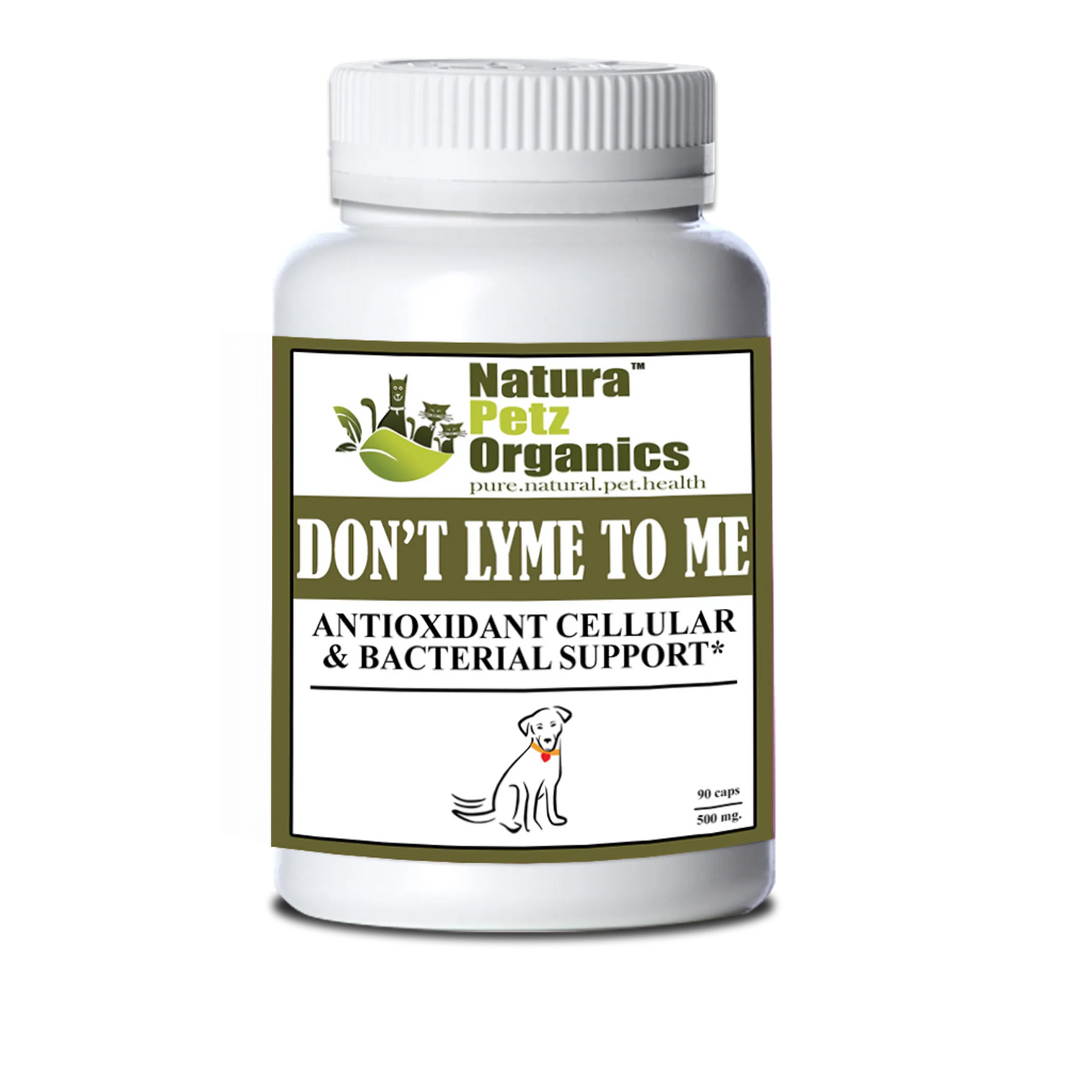 Don'T Lyme To Me Capsules Antioxidant Cellular & Bacterial, DOG 90 caps - 500 mg.