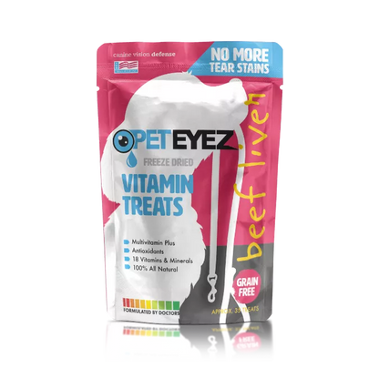 Pet Eyez Vitamin Treats - Beef Liver