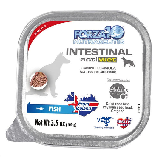 Forza10 Actiwet Intestinal Support Icelandic Recipe Canned Dog Food - 3.5-oz/32 Pk