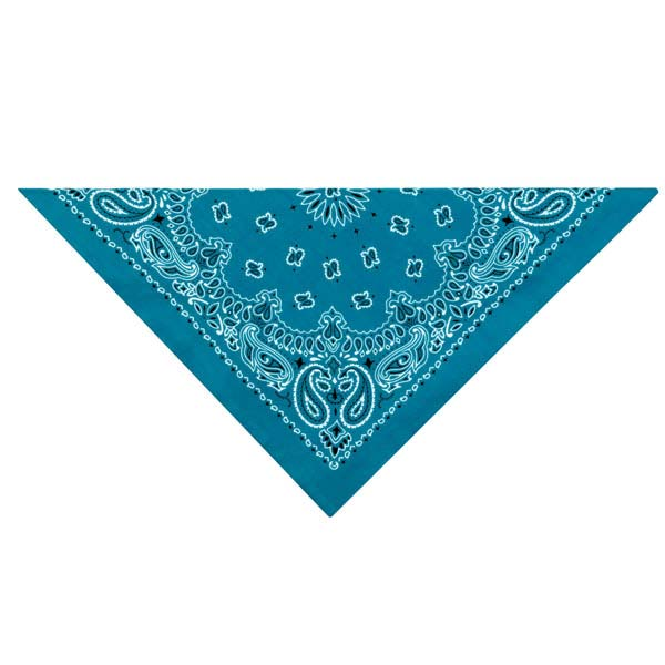 TP Paisley Bandana Lt Blu