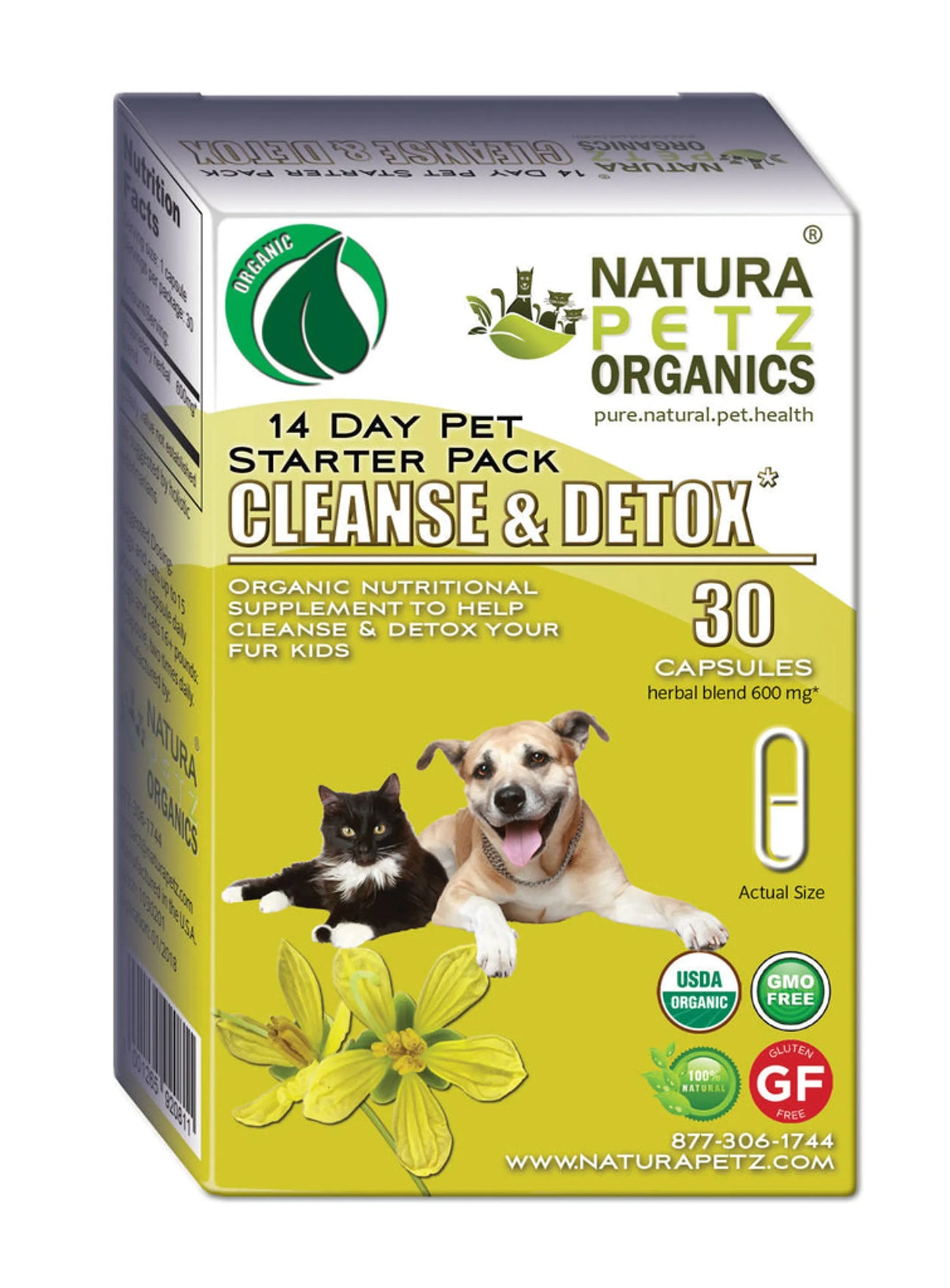 Cleanse & Detox Starter Pk, Cat Cap