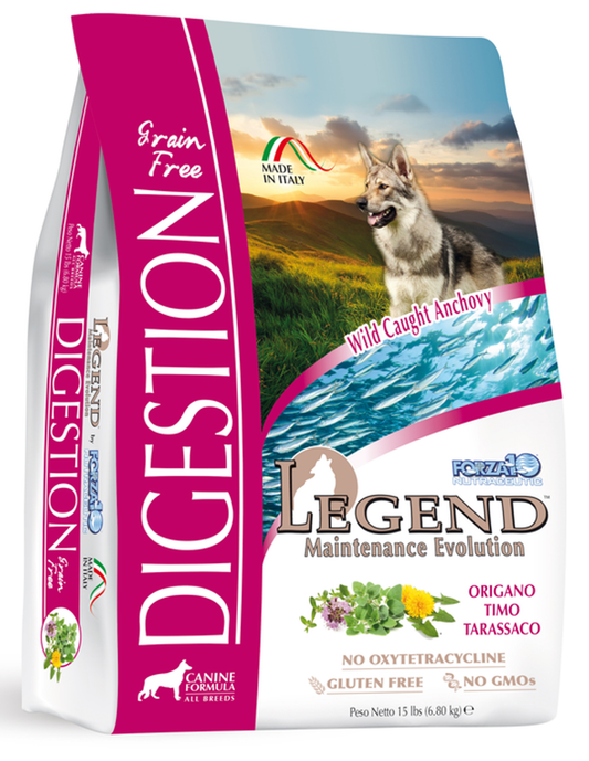 Forza10 Legend Digestion Grain-Free Dry Dog Food, 15-lb bag