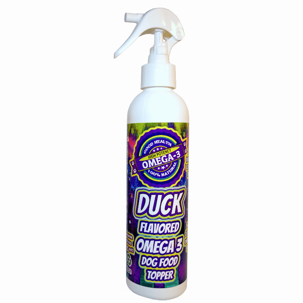 Dog Food Toppers - Duck Flavored Spray, 8oz