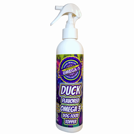 Dog Food Toppers - Duck Flavored Spray, 8oz