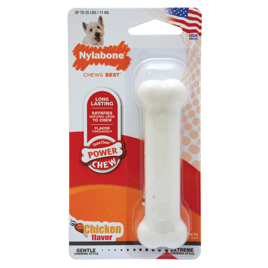 Nylabone Power Chew Chicken Chew Toy Regular