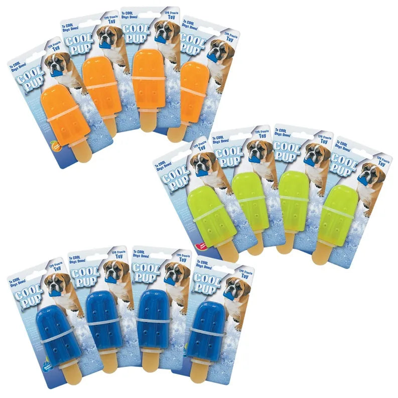 Cool Pup Toy Mini Popsicle 12Pk