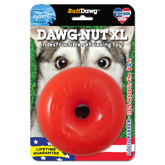 Ruff Dawg Indestructible Dawg Nut Dog Toy Extra Large Assorted