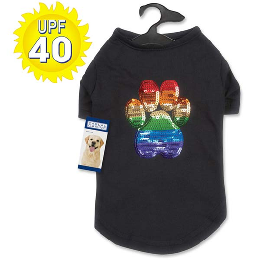 CC Puppy Pride Sequin UPF40 Tee XXsmall